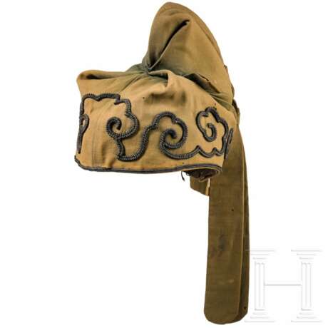 Kopfbedeckung eines japanischen Militär-Richters, 1. Hälfte 20. Jhdt. - photo 1 Kopfbedeckung eines japanischen Militär-Richters, 1. Hälfte 20. Jhdt. - photo 1