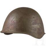 Stahlhelm M 39 mit Emblem - фото 1