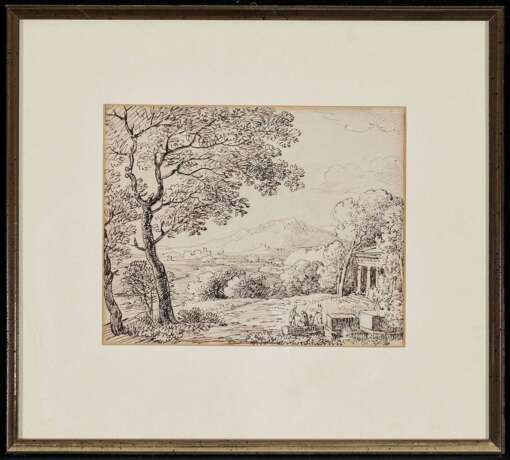 Dillis, Johann Georg von. Antikisierende Landschaft mit Figurenstaffage - фото 2