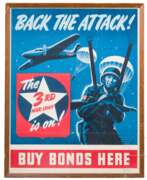 Catalogue des produits. US-Propagandaplakat "Back The Attack!"