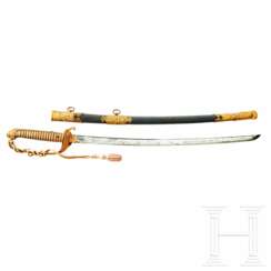 A 1914 version of Navel Kyu-gunto sword.