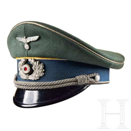 A Visor Cap for a Cavalry Officer Jockey in 9. Regiment “Fürstenwalde” - photo 1
