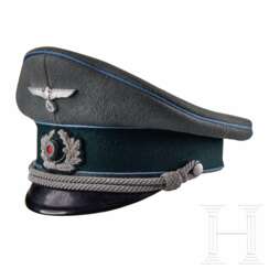 A Visor Cap for a Transport and Supply Officer