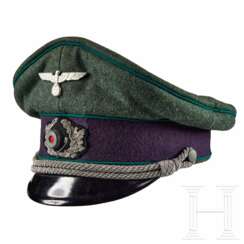 A Visor Cap for a Wehrmacht Official Officer