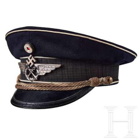 A Visor Cap for Luftwaffe Air Sea Rescue Officer - Foto 1 A Visor Cap for Luftwaffe Air Sea Rescue Officer - Foto 1