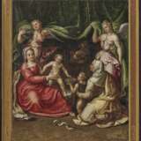 Italien, 2. Hälfte 16. Jahrhundert. Maria mit dem Kind, der Hl. Elisabeth und dem Johannesknaben - photo 2