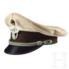 A Summer Visor Cap for a Police Officer