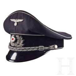 A Visor Cap for a Railway Security Officer