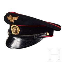 A Visor Cap for Private Railway Personnel