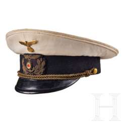 A Summer Visor Cap for Railway Ferry Boat Officer
