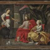 Flämisch, 17. Jahrhundert. Christus im Haus von Maria und Martha - фото 2