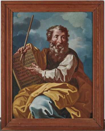Italien (?), 17. Jahrhundert. Moses mit den Gesetzestafeln - photo 2