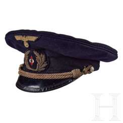 A Visor Cap for a Hitler Youth Marine Officer