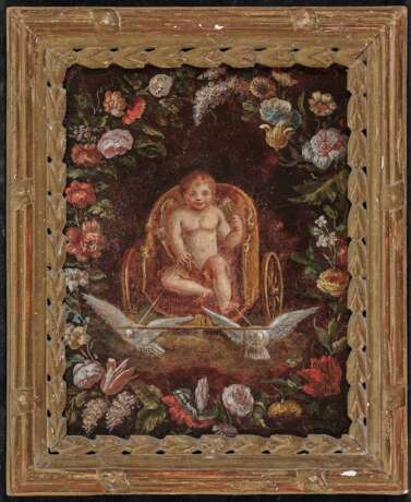 Flämisch, 17. Jahrhundert. Amor, den Venuswagen lenkend - photo 2
