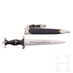 A Model 1933 SS Partial Ground Röhm Dagger with Documentation