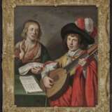 Niederlande (Utrecht?), 17. Jahrhundert. Musizierendes Paar - фото 2