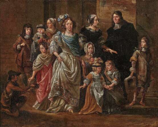 Niederlande, Mitte 17. Jahrhundert. Familie im Sonntagsstaat - фото 1