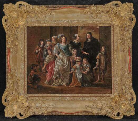 Niederlande, Mitte 17. Jahrhundert. Familie im Sonntagsstaat - photo 2