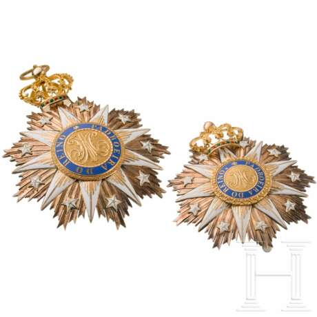 Orden Unserer Lieben Frau von Vila Viçosa, Großkreuzsatz im Etui - Foto 5