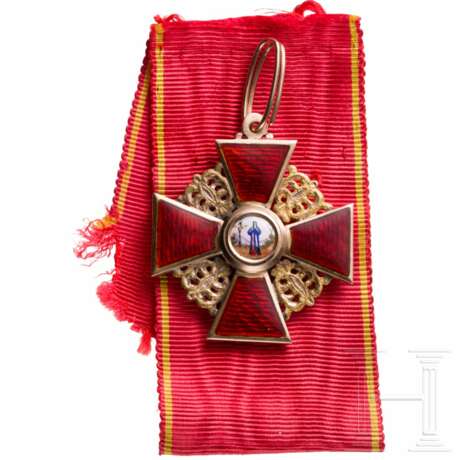 St.-Anna-Orden - Kreuz 3. Klasse, Russland, um 1890 - photo 1