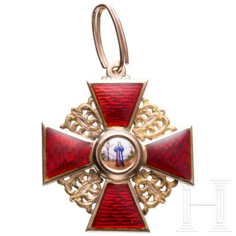 St.-Anna-Orden - Kreuz 3. Klasse, Russland, um 1890 - photo 2