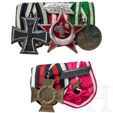 Zwei Ordensschnallen mit Eisernem Halbmond - фото 1 Zwei Ordensschnallen mit Eisernem Halbmond - фото 1