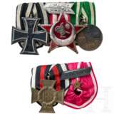 Zwei Ordensschnallen mit Eisernem Halbmond - фото 1