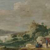Flämisch, 17. Jahrhundert. Landschaft mit Figurenstaffage - фото 1