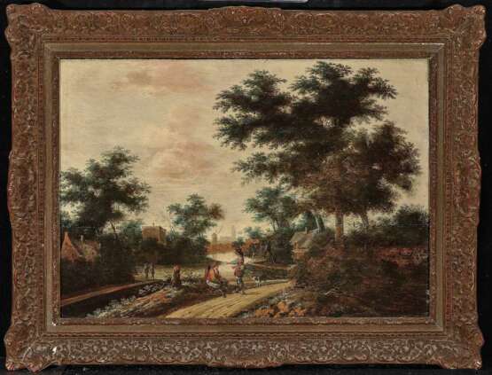 Niederlande, 17. Jahrhundert. Landschaft mit Figurenstaffage - фото 2