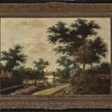 Niederlande, 17. Jahrhundert. Landschaft mit Figurenstaffage - photo 2