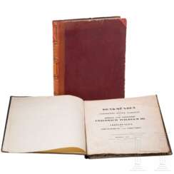 "Das Buch vom Rothen Adler-Orden", 1868, und "Denkmünzen zur Geschichte des Königs von Preussen Friedrich Wilhelm III." 1834