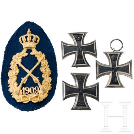 Zwei Eiserne Kreuze 1914 1. Klasse - фото 1