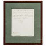 Napoleon I. - signierter Diktatbrief an den Kriegsminister Duc de Feltre, datiert "Rotterdam le 26 Octobre 1811" - photo 1