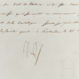 Napoleon I. - signierter Diktatbrief an den Kriegsminister Duc de Feltre, datiert "Rotterdam le 26 Octobre 1811" - photo 2