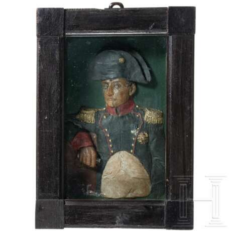 Napoleon I. - altes Wachsrelief - фото 1