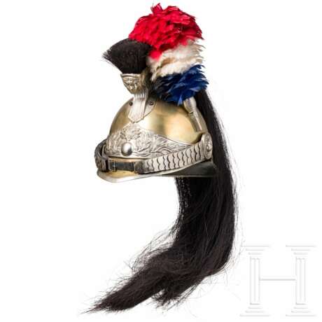 Helm M 1912 für Angehörige der Gendarmerie zu Pferd - Foto 1 Helm M 1912 für Angehörige der Gendarmerie zu Pferd - Foto 1