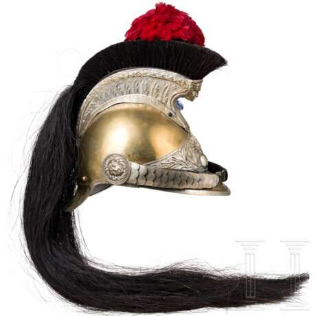 Helm M 1912 für Angehörige der Gendarmerie zu Pferd - Foto 2 Helm M 1912 für Angehörige der Gendarmerie zu Pferd - Foto 2