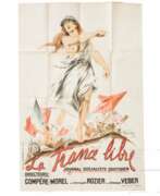 Products and art of France. Großes Werbeplakat "La France Libre", 1. Weltkrieg