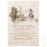 Plakat einer Kunsttombola "Comité d'Assistance en Alsace-Lorraine", von 1916 - photo 1