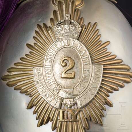Helm M 1871 der 2nd County of London Imperial Yeomanry (Westminster Dragoons), um 1910 - photo 5 Helm M 1871 der 2nd County of London Imperial Yeomanry (Westminster Dragoons), um 1910 - photo 5