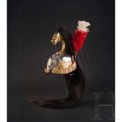 Helm für Angehörige der königlichen Leibgarde "Reggimento Corazzieri", 1900-46