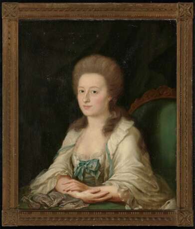 Unbekannt 2. Hälfte 18. Jahrhundert. Damenbildnis - Foto 2