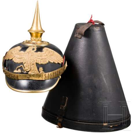 Helm für Offiziere der mexikanischen Infanterie, um 1900 - photo 7 Helm für Offiziere der mexikanischen Infanterie, um 1900 - photo 7