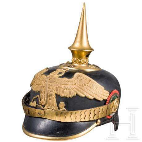 Helm für Offiziere der mexikanischen Infanterie, um 1900 - photo 1 Helm für Offiziere der mexikanischen Infanterie, um 1900 - photo 1