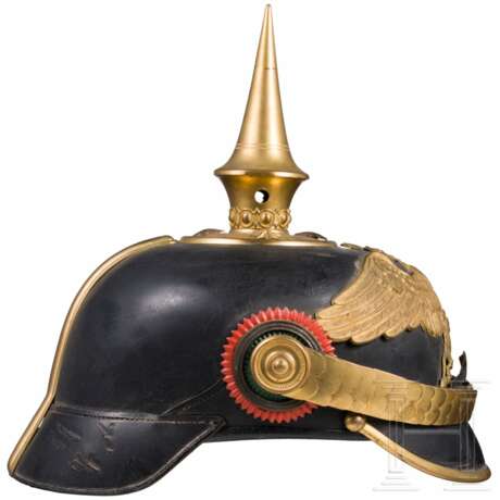 Helm für Offiziere der mexikanischen Infanterie, um 1900 - photo 2 Helm für Offiziere der mexikanischen Infanterie, um 1900 - photo 2