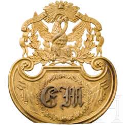 Tschakoemblem aus der Regierungszeit Kaiser Maximilians