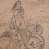 Josef Anton Strassgschwandtner (1826 - 1881) - eigenhändige Entwurfszeichnung für Gemälde - photo 3