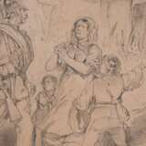 Josef Anton Strassgschwandtner (1826 - 1881) - eigenhändige Entwurfszeichnung für Gemälde - photo 4