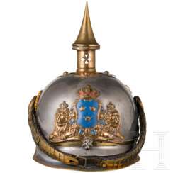 Helm für Mannschaften der 1. Eskadron der Leibgarde zu Pferd, um 1900/10