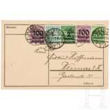 Philipp Scheidemann (1865-1939) - eigenhändige und signierte Postkarte an die Sammlerin vom 25. X. 1923 - photo 1